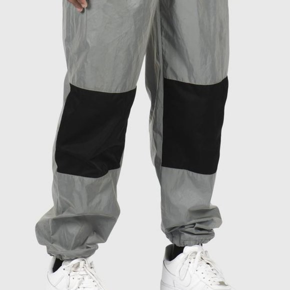 NWT 3M Silver Reflective Track Pants - Picture 4 of 5